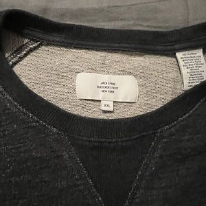 Jack spade charcoal grey pullover